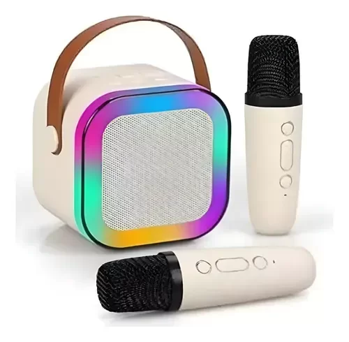 Producto - Parlante Bluetooth Karaoke con 2 Microfonos K12