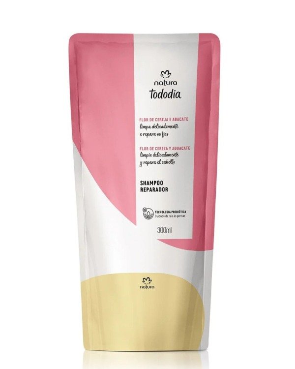 Producto - Natura Tododia shampoo repuesto flor de cereza y aguacate 300ml