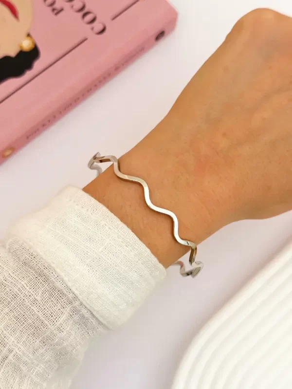 Producto - PULSERA ACERO ONDAS