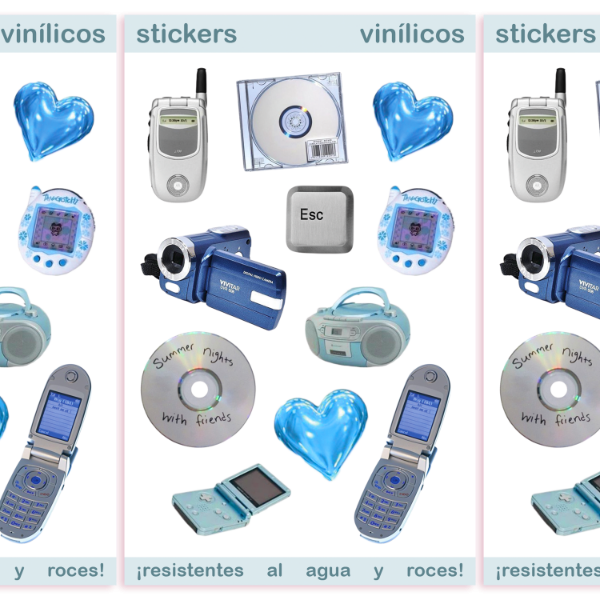 Producto - blue retro - planchita