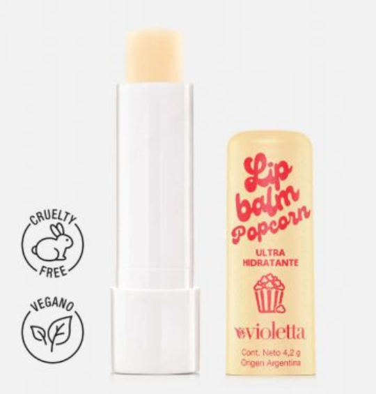 Producto - Bálsamo Ultra Hidratante Lip Balm - Popcorn