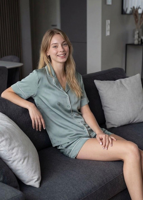 Producto - Pijama Ariana Verde