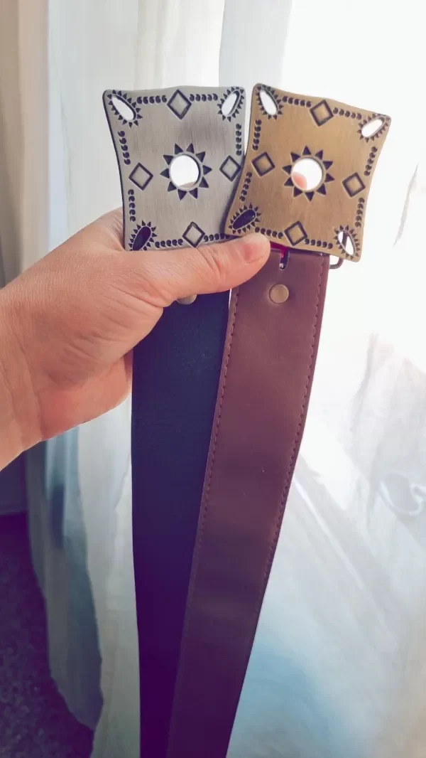 Producto - Cintos chapon cuadrado en 2 colores