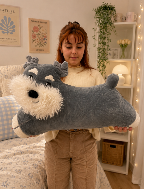 Producto - Almohadon perrito soft Schnauzer