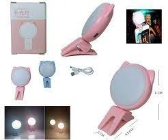 Producto - LUZ LED P/SELFIE GATITO RECARGABLE