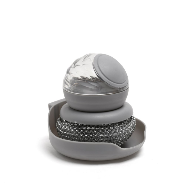 Producto - ESPONJA ACERO C/ DISPENSER