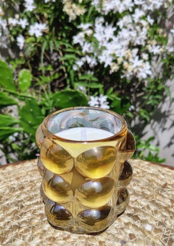 Producto - Vela Bubble ámbar
