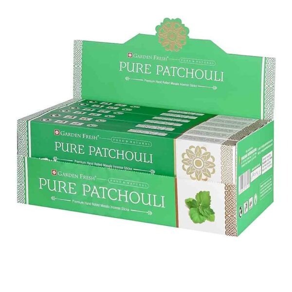 Producto - Sahumerios Garden Fresh pachuly puro 15 grs x 12 unid