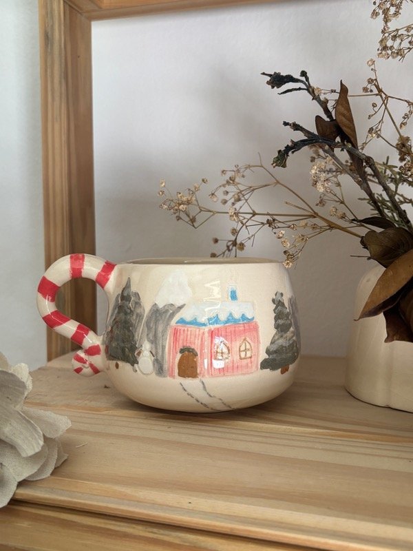 Producto - Taza paisaje navidad