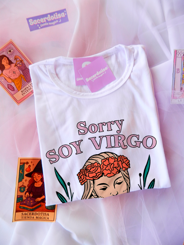 Producto - Remera Sorry, soy virgo