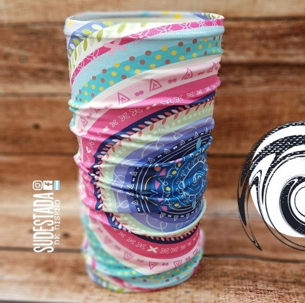 Producto - Cuellito Lycra Sport Mandala