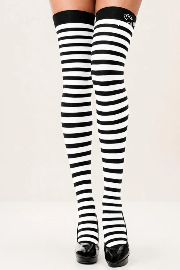 Producto - MEDIAS HALLOWEEN - BLANCO Y NEGRO ART. 04013