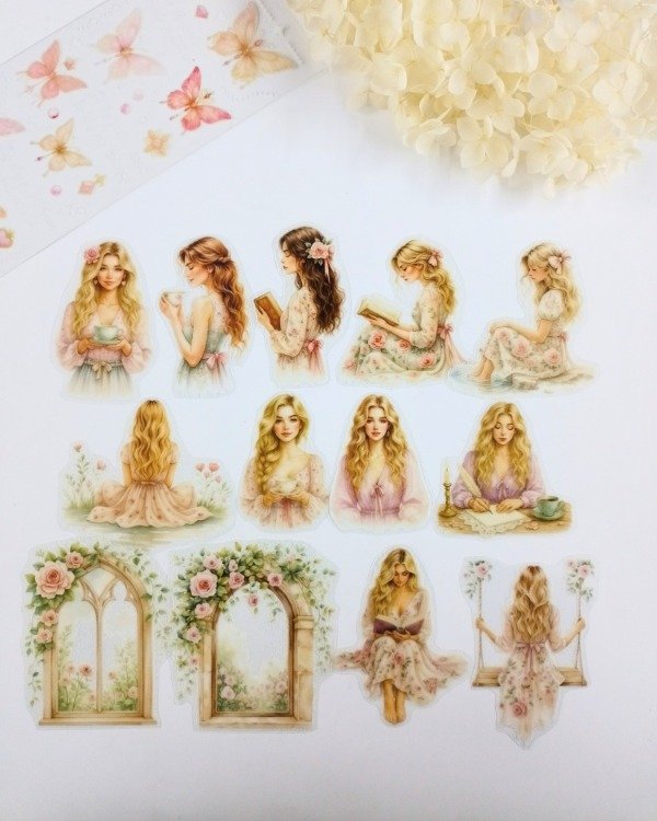 Producto - Calcos JARDIN DE ROSAS