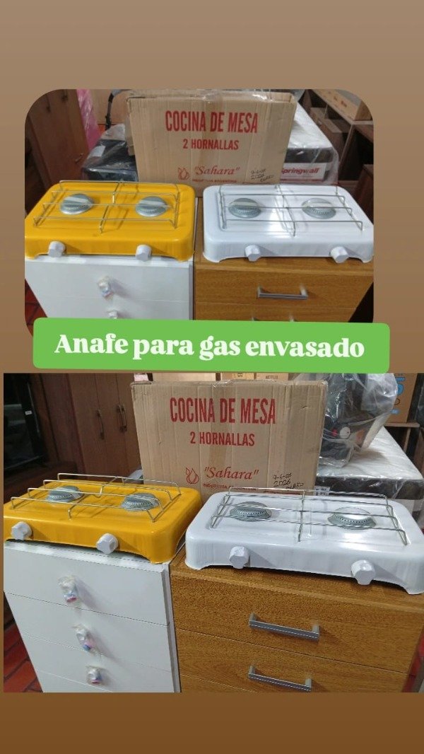 Producto - Anafe para gas envasado DOBLE/SIMPLE - 2