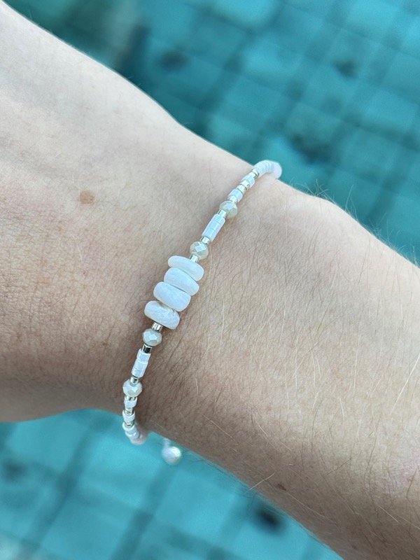 Producto - Pulsera Miyuki White