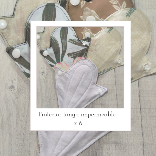 Producto - Protector Impermeable tanga White x6