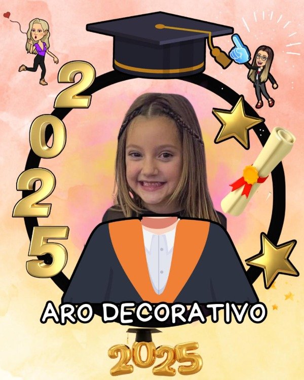 Producto - ARO DECORATIVO PARA FOTOS DE EGRESADOS