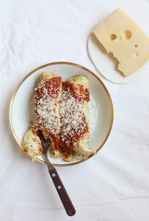 Producto - Canelones low carb rellenos de zapallo, espinaca y ricota