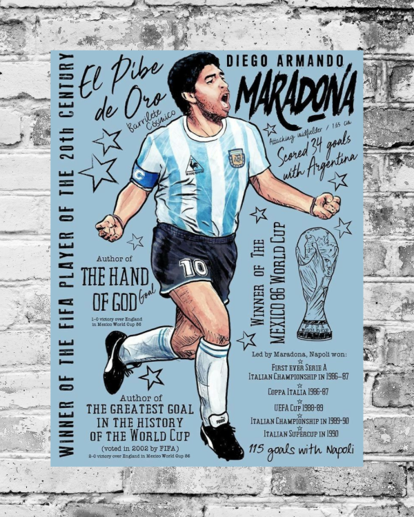Producto - Cuadros-Maradona