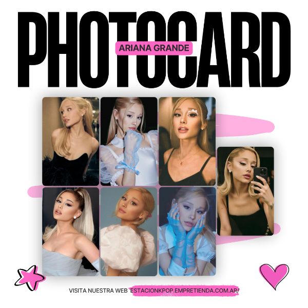 Producto - SET PHOTOCARDS ARIANA
