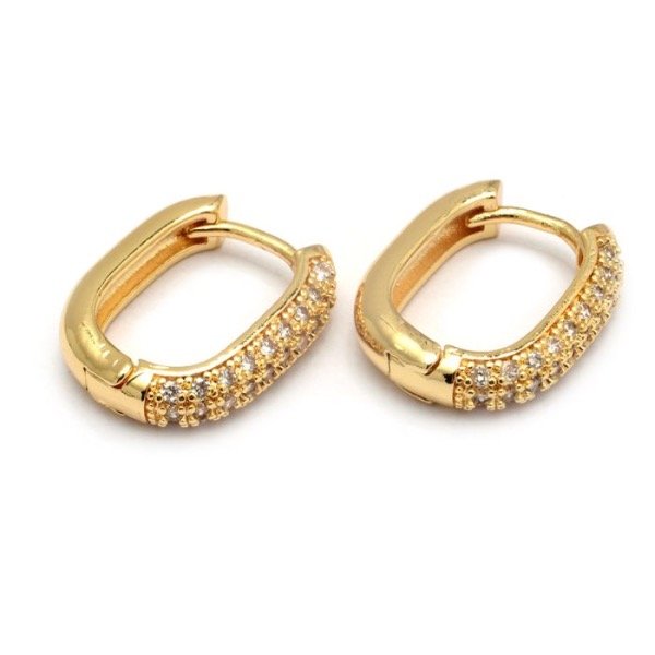 Producto - Argollas Ovaladas Micropave 1,6cm