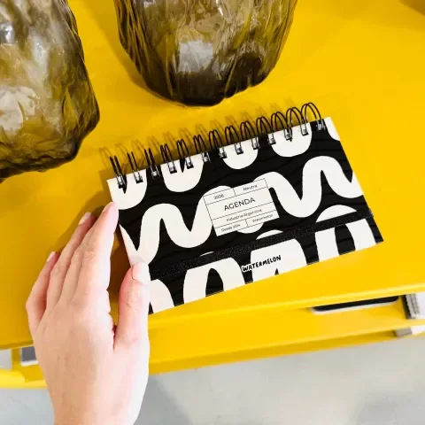 Producto - Agenda pocket neutra Ondas!