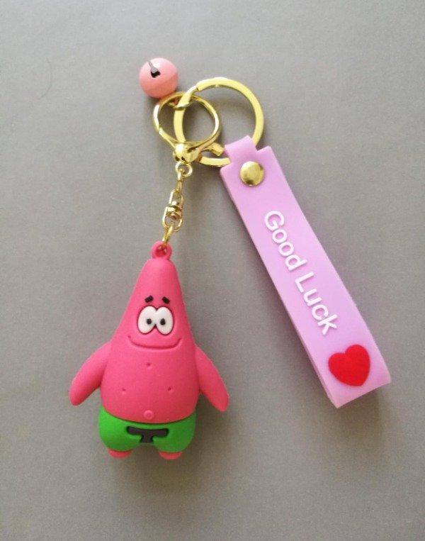 Producto - Llavero doble de Bob Esponja y Patricio