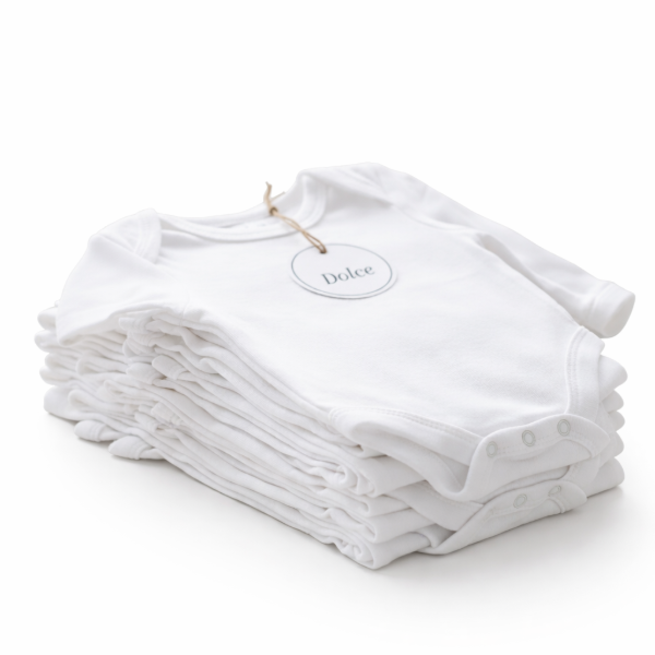 Producto - Combo 10 bodys blanco