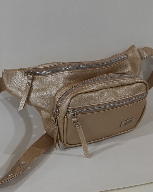 Producto - Riñonera Triny Dorada