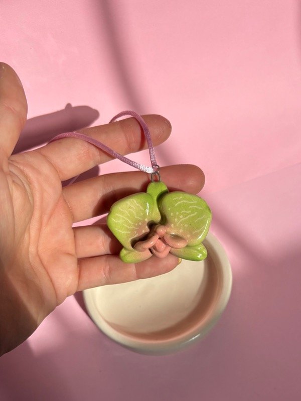 Producto - Orquídea Verde y Rosa