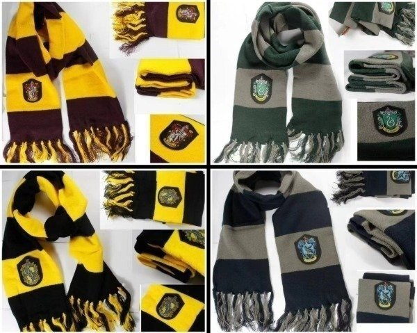 Producto - Bufandas de Hilo Harry Potter - 186cm ( ingrese para Elegir)