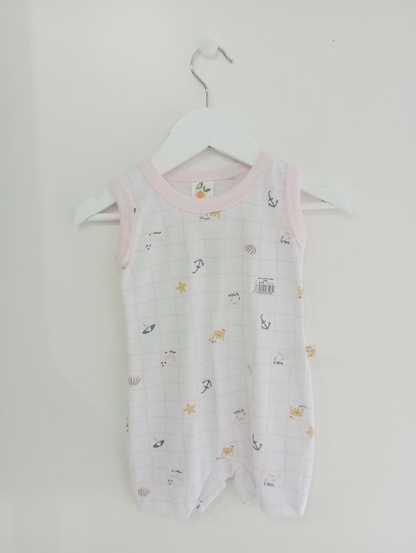 Producto - Body shorts SM Naranjo estampado