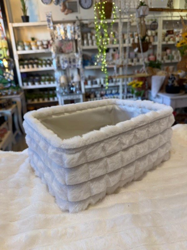 Producto - Canasto rectangular grande Línea Soft - blanco (Efectivo: 14.000)