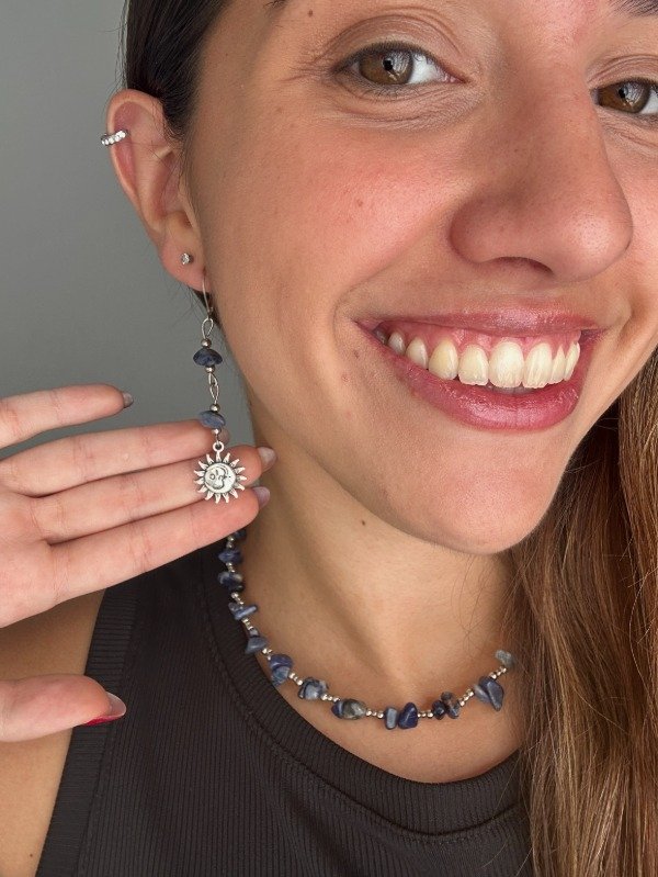 Producto - Aros Uma Sodalita - 1