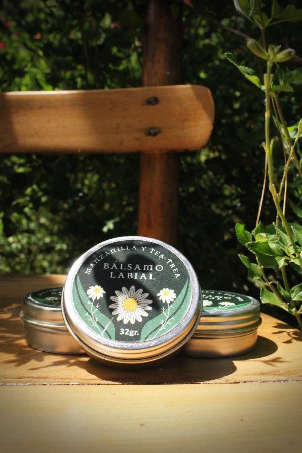 Producto - Bálsamo Labial Manzanilla y Tea Tree