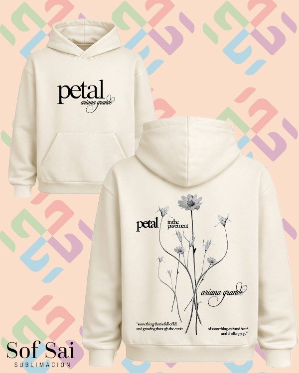 Buzo a.g petal flor