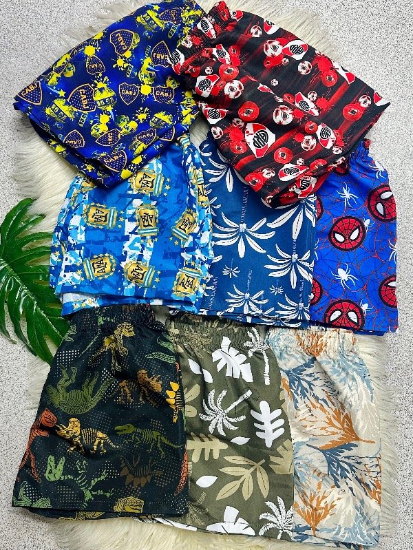 Producto - CURVA SHORT DE BAÑO ESTAMPADO BABY