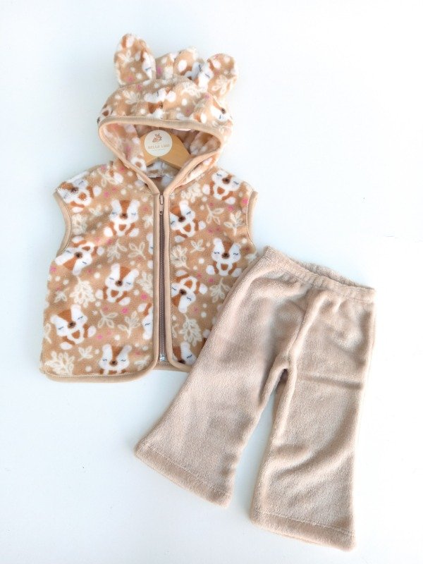 Producto - CONJUNTO IZEL OSITOS CAMEL