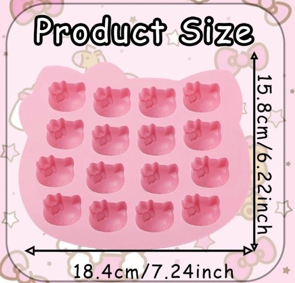 Producto - MOLDE SILICONA KITTY - 1