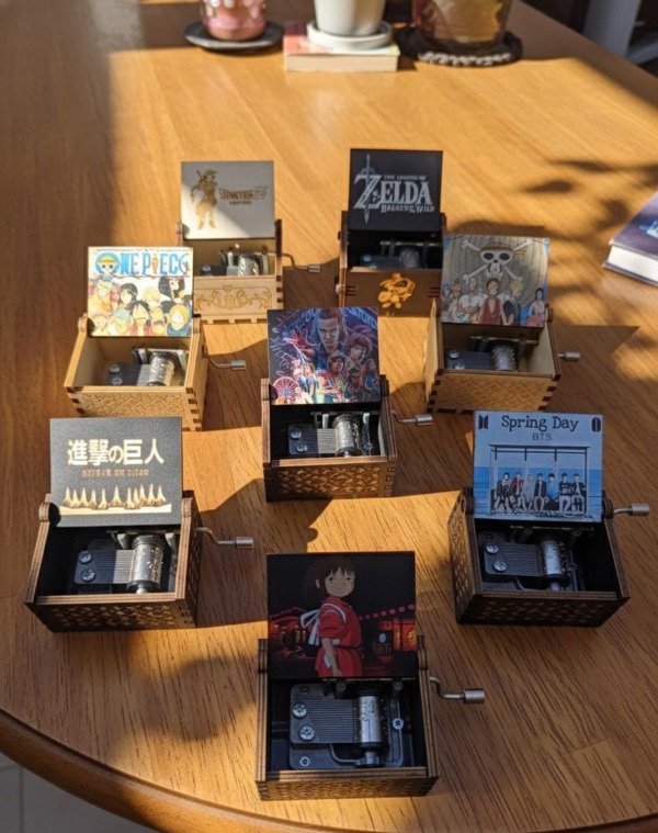 Producto - Cajitas Musicales - Anime y Series 2 - Ingrese para elegir