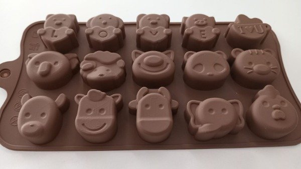 Producto - Molde de Silicona 10x20cm Animalitos 8113
