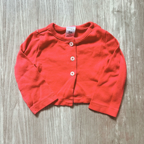 Producto - Saquito Carters Rojo 6M