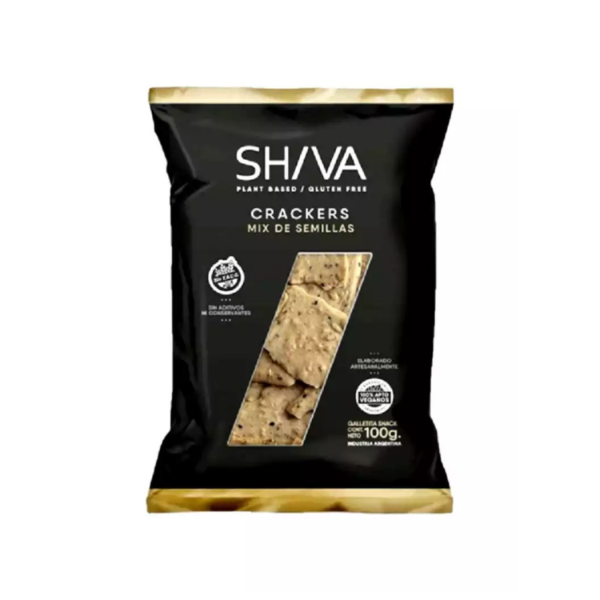 Producto - CRACKERS SHIVA MIX DE SEMILLAS X 100GRS