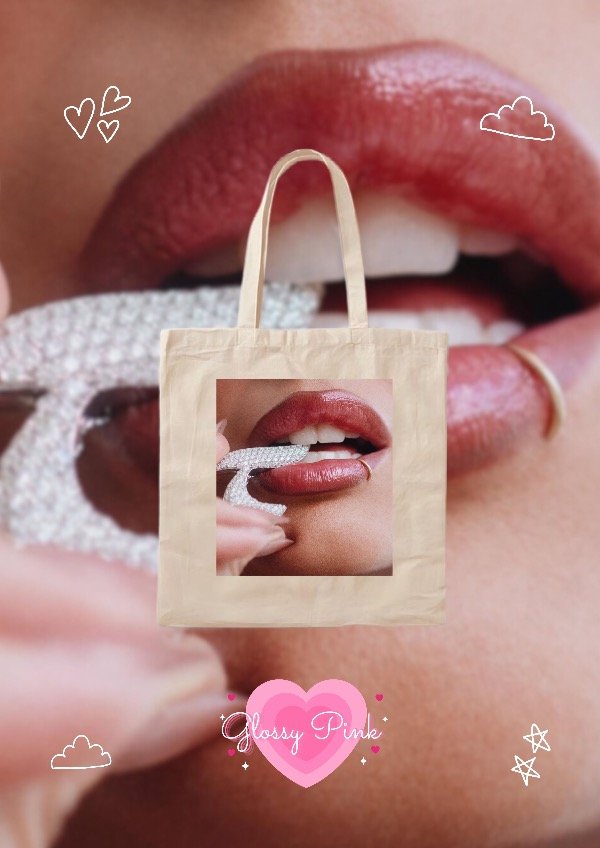 Producto - Tote Bag Labios De Fresa - DTF
