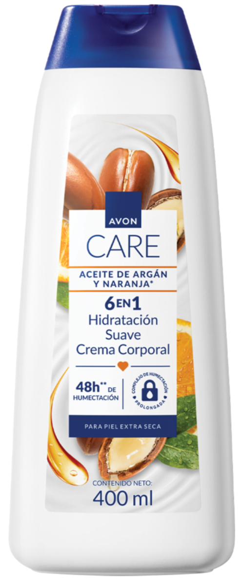 Producto - Crema corporal AVON de Aceite Argan y Naranja