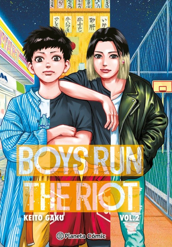 Producto - BOYS RUN THE RIOT 2 Keito Gaku Planeta Cómic