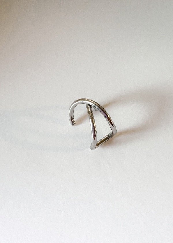 Producto - Ear Cuff Silver Cruz