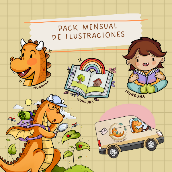 Producto - BRANDING PARA MARCAS - PLAN MENSUAL DE ILUSTRACIONES