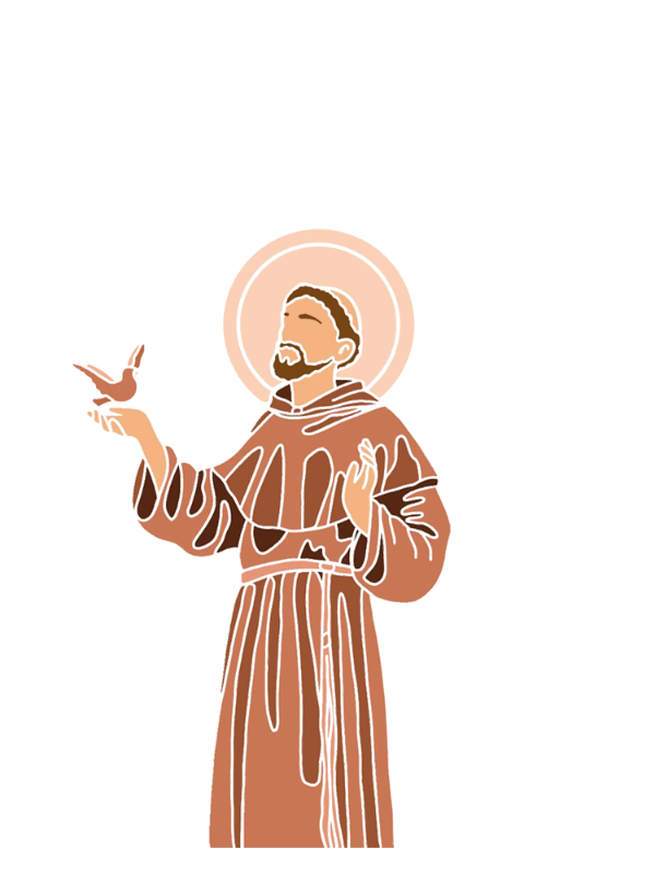 Producto - Sticker Cristianismo 6 San Francisco de Asís
