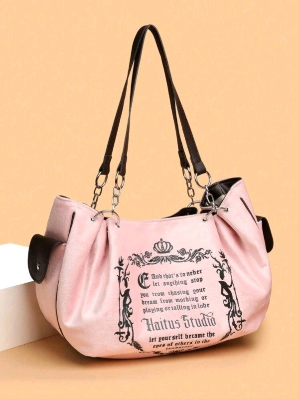 Producto - Cartera simil Juicy rosa
